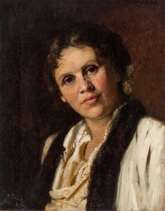Ritratto di Sophia Kuvshinnikova da Nikolai Nikolaevich Bazhin