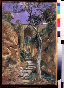 Il ponte di Vico (Corsica?) da Nikolai Nikolajevitch Gay