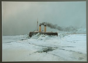 Rompighiaccio Yermak, 1898 da Nikolai Nikolayevich Karasin