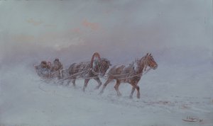 Tempesta di neve da Nikolai Nikolayevich Karasin