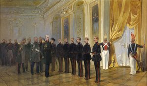 La presentazione del reggimento cosacco siberiano all