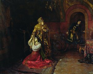Gli ultimi minuti della famiglia di Godunov da Nikolai Pavlovich Shakhovskoi