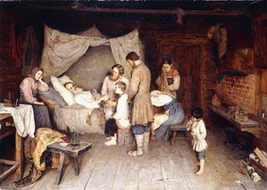 Addio da Nikolai Petrovich Bogdanov Belsky
