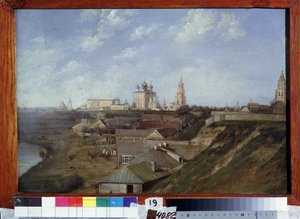 Vista della cittadella a Ryazan (Russia) da Nikolai Stepanovich Ivanov