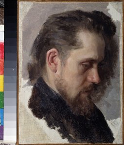 Ritratto dello scrittore Nikolay Pomyalovsky (1835-1863)