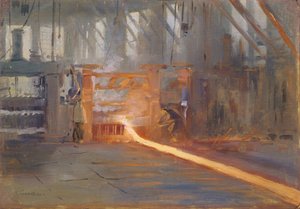 Alle fabbriche metallurgiche di Chusovoy da Nikolaj Alekseevich Kasatkin