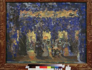 Padiglione nei giardini del palazzo da Nikolaj Nikolaevic Sapunov