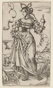Le vergini sagge e stolte: la quinta vergine stolta da Nikolaus Manuel Deutsch