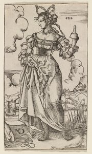 Le vergini sagge e stolte: La quinta vergine stolta da Nikolaus Manuel Deutsch