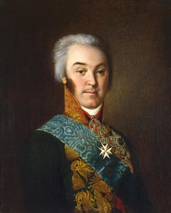 Ritratto del Conte Nikolai Petrovich Sheremetev 1751-1809, 1800 da Nikolay Ivanovich Argunov