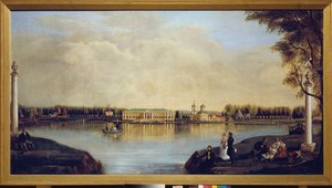 Vista del palazzo Kuskovo (Mosca, Russia)
