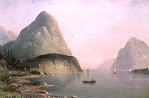 Scena di un fiordo