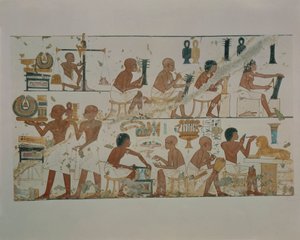 Pittura egizia antica, di Nina M. Davies da Nina de Garis Davies