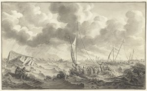 Rottura della diga a Kampen, 1775