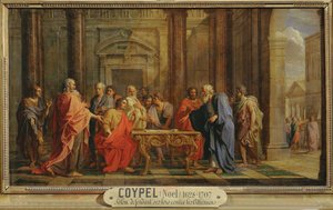 Solon soutenant la justice de ses lois contre les objections des Atheniens - Solone sostiene le sue leggi contro le obiezioni degli ateniesi ...