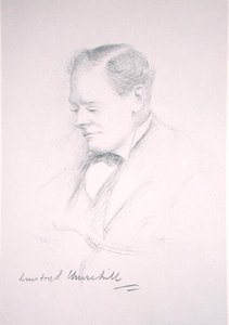 Ritratto di Winston Churchill
