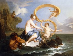 Il trionfo di Galatea da Noel Nicholas Coypel