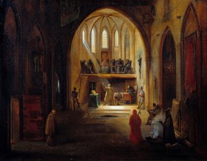 Galileo (1564-1642) davanti al Tribunale dell