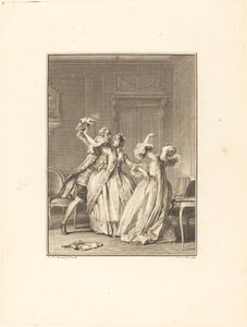 Il soffietto da Noël Le Mire after Jean Michel Moreau