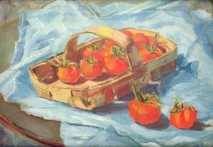 Cesto di pomodori, c.1936