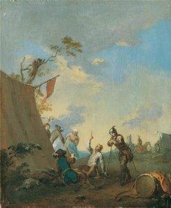 Soldati nel campo da Norbert Grund