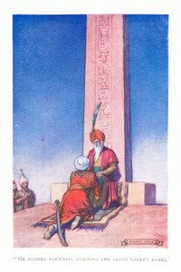 Si precipitò in avanti, abbracciando le ginocchia del grande capo da Norman Ault