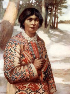 Una donna ostiaca, Siberia da Norman Hardy