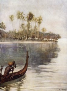 Mattina presto, Gavutu, Isole Salomone
