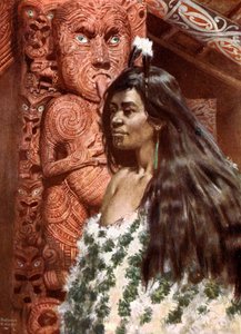 Ragazza Maori: Nuova Zelanda da Norman Hardy