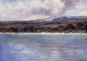 Monte Marion, il vulcano attivo, Isola di Ambryn, Nuove Ebridi da Norman Hardy