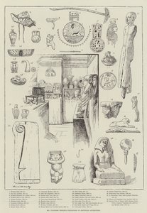 Mostra di antichità egizie di Mr Flinders Petrie