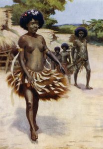 Verso la danza Dubu, Nuova Guinea britannica da Norman Hardy