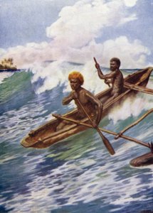 Passando la barriera corallina, Aoba, Nuove Ebridi da Norman Hardy