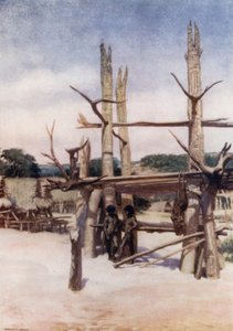 Il Dubu a Rigo, Nuova Guinea britannica da Norman Hardy