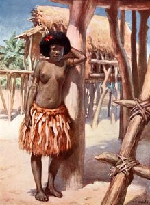 Donna del distretto di Rigo: Nuova Guinea Britannica da Norman Hardy