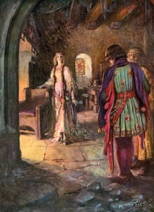 Tennyson, Il matrimonio di Geraint da Norman Mills (after) Price