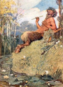 Il Dio e la canna (litografia a colori)