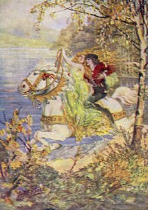 Il vero Thomas e la Regina delle Fate da Norman Mills (after) Price