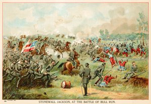 Stonewall Jackson, alla battaglia di Bull Run da North American