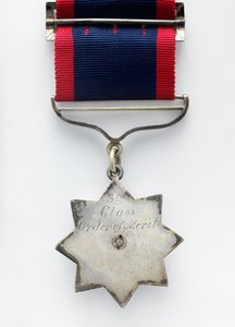 Ordine al Merito Indiano, Divisione Militare, assegnato a Havildar Biaz, The Queen