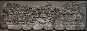 Scultura murale: Raduni Celesti di Buddha e Bodhisattva, Handan, Provincia di Hebei, 550-577