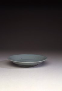 Raro piatto Ruyao da Northern Song Dynasty Chinese School