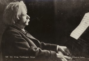 Edvard Grieg a Troldhaugen, Norvegia da Norwegian Photographer