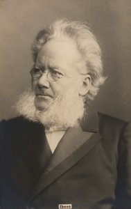 Henrik Ibsen, drammaturgo e poeta norvegese da Norwegian Photographer