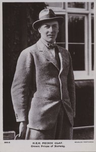 Principe Olaf, Principe Ereditario di Norvegia, poi Re Olav V