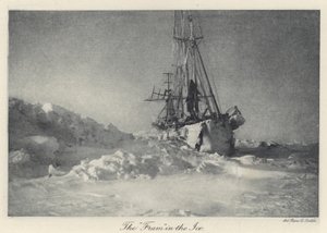 La "Fram" nel ghiaccio da Norwegian Photographer