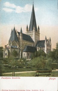Cattedrale di Trondheim, Norvegia da Norwegian Photographer