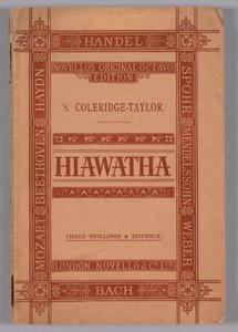 Il canto di Hiawatha Op.30, 1900 da Novello and Company