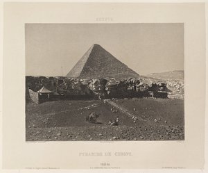 Egitto. Piramide di Cheope da Nöel Marie Paymal Lerebours