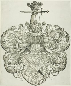 Le armi della famiglia Kress von Kressenstein da Nuremberg School